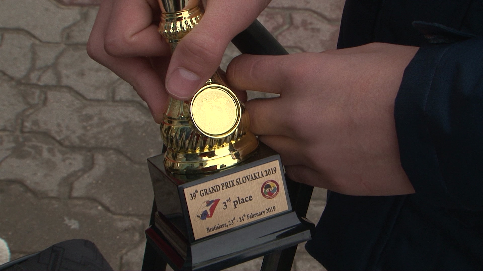 победа в Гран-при Словакии по каратэ