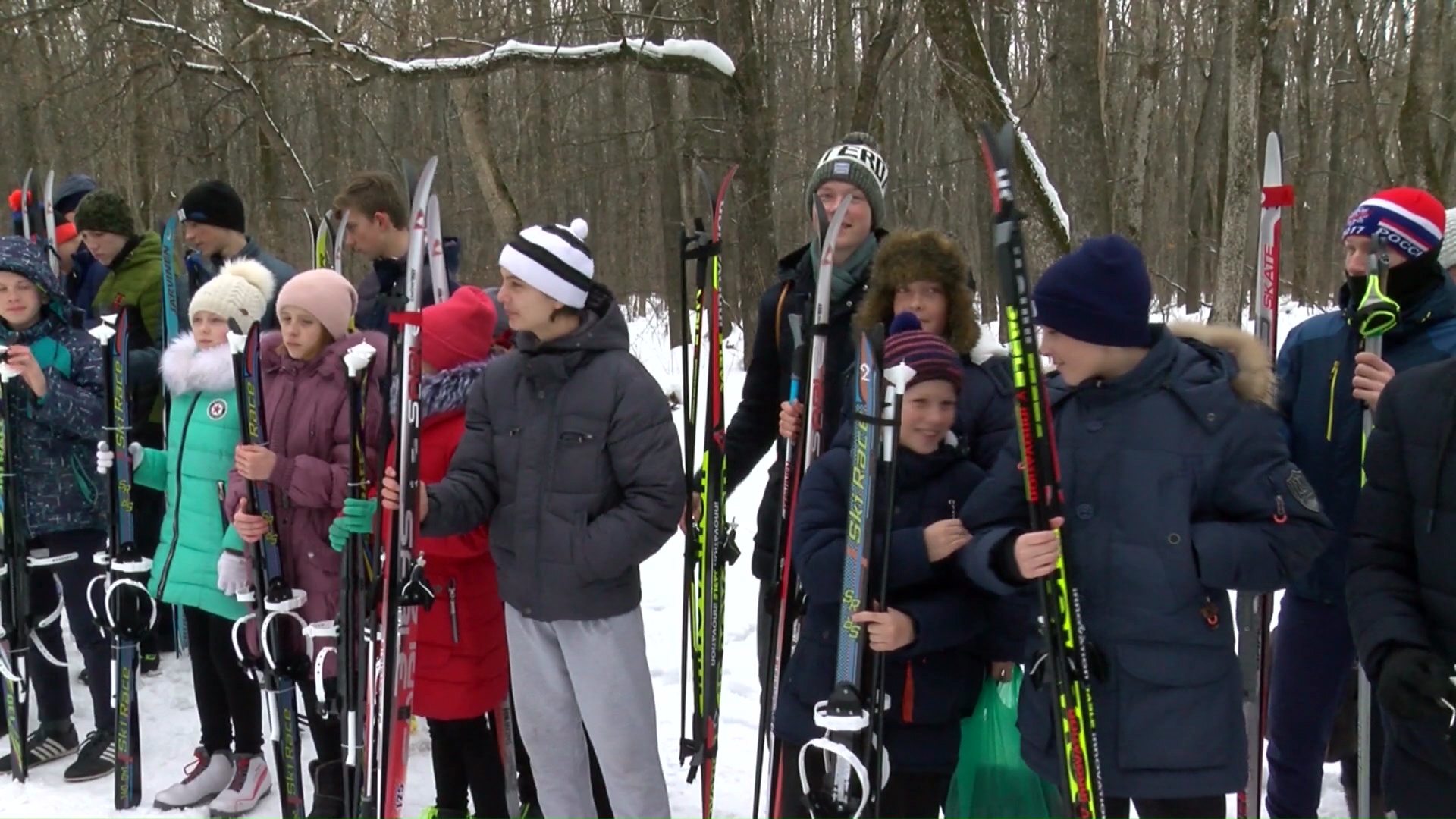 лыжи для красненских школьников