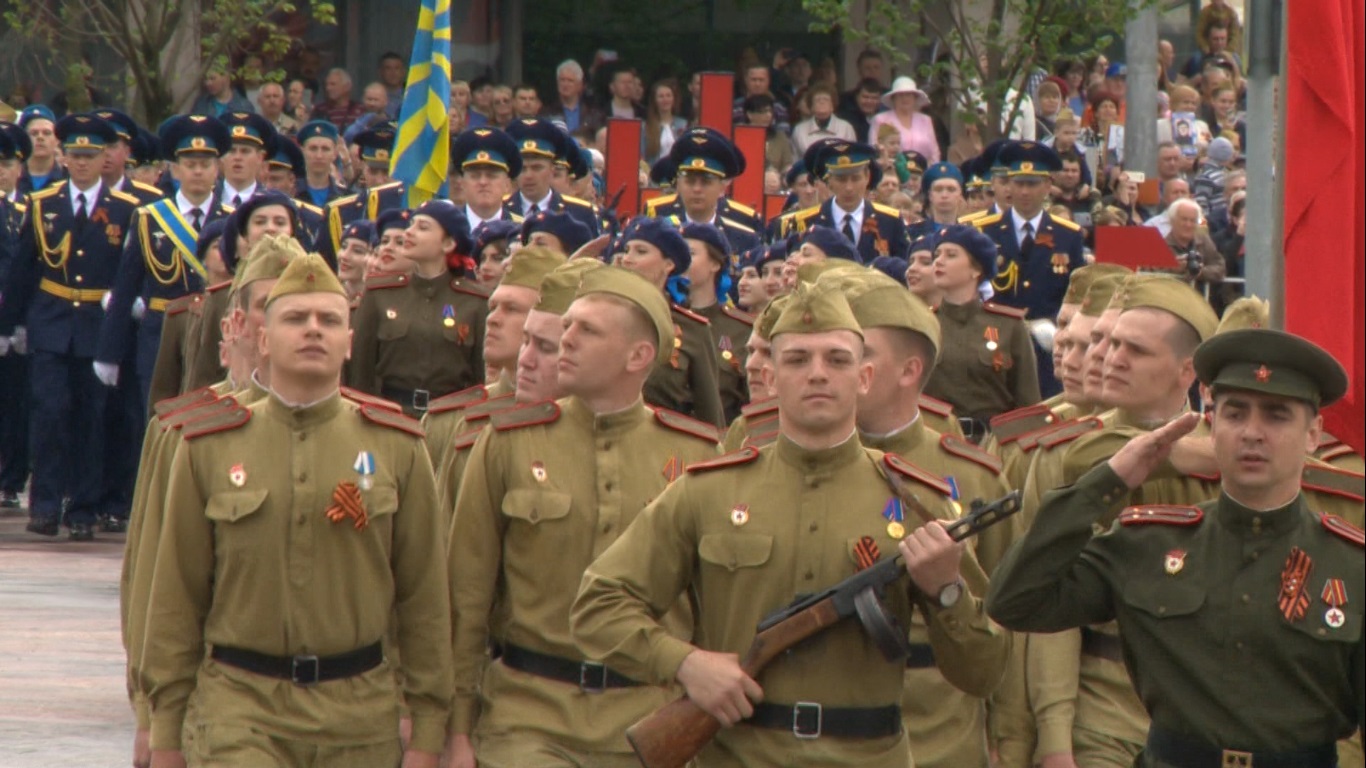 парад Победы в Белгороде
