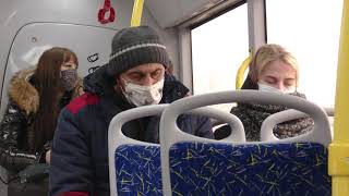 маски в автобусе Белгород