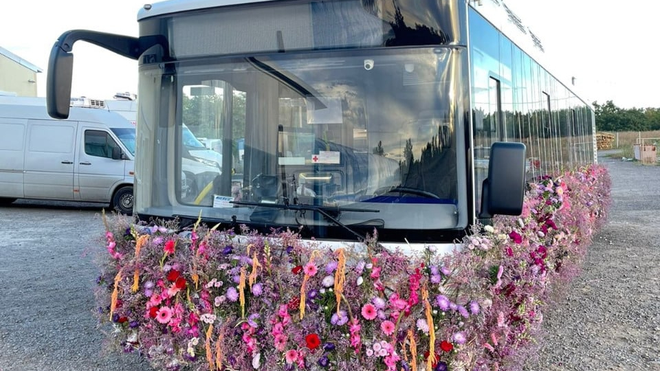 цветочный автобус