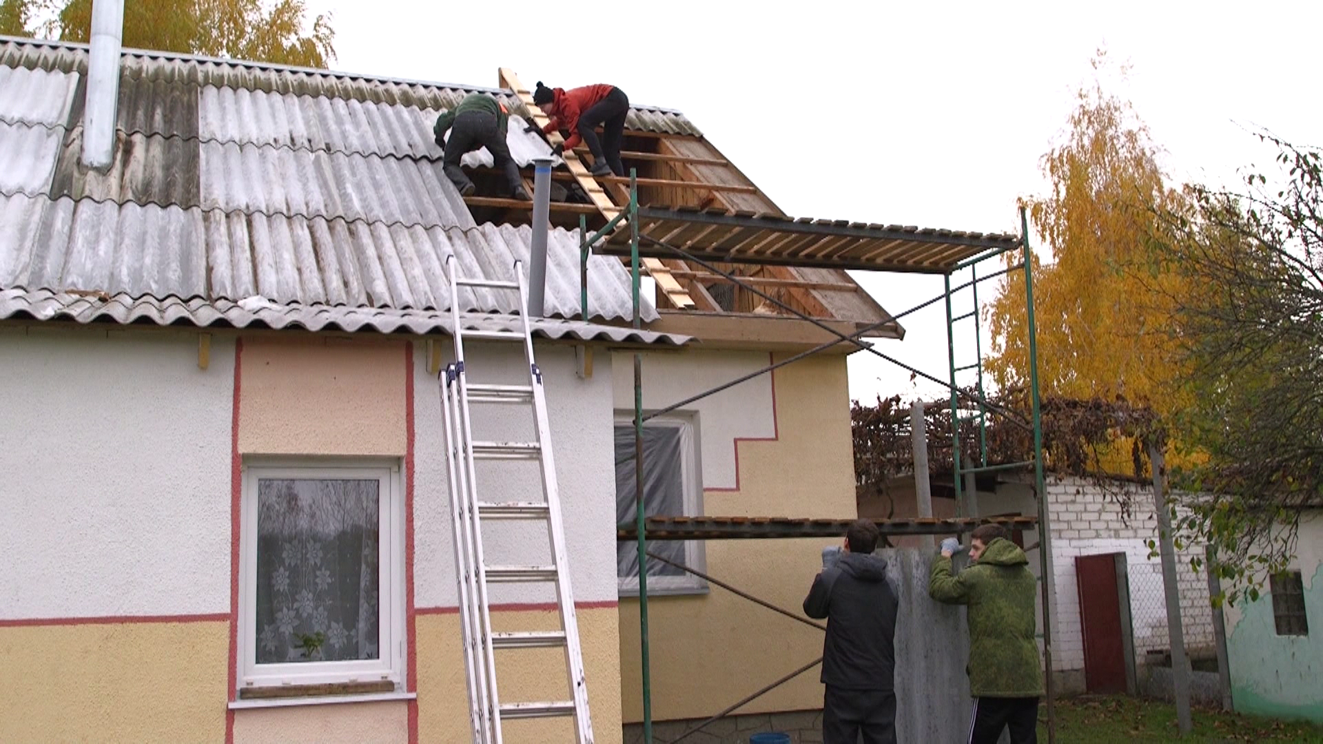 восстановление крыши