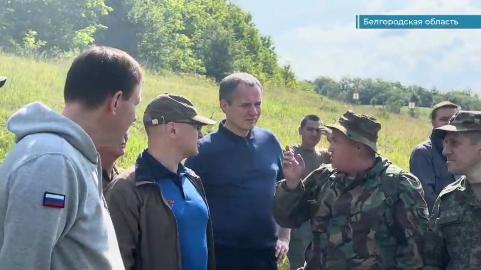 Губернатор Гладков оценил подготовку бойцов белгородской самообороны