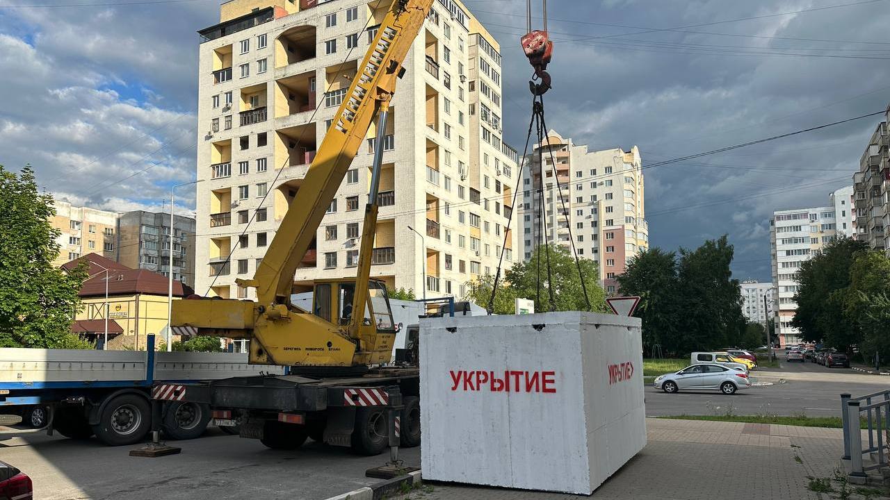 Губернатор: с начала июня в Белгородской области установили 240 укрытий
