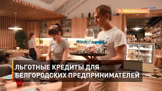 Льготные кредиты для белгородских предпринимателей