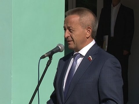 Василий Потрясаев на Дне знаний в Ивне