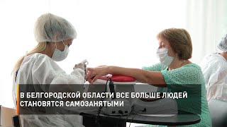 В Белгородской области все больше людей становятся самозанятыми