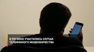 В регионе участились случаи телефонного мошенничества