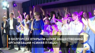 В Белгороде открыли Центр общественной организации «Синяя птица»