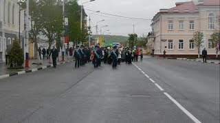 Первомайское шествие в Новом Осколе 