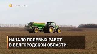 Начало полевых работ в Белгородской области