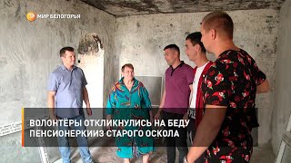 Волонтёры откликнулись на беду пенсионерки из Старого Оскола