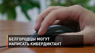 Белгородцы могут написать кибердиктант