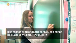 В Белгородской области повысился спрос на педагогические профессии