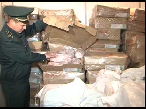 На границе задержали 40 тонн сала