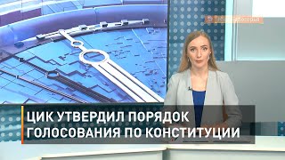 ЦИК утвердил порядок голосования по Конституции