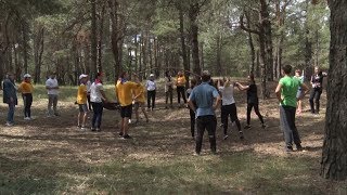 Слет молодежных объединений в Новом Осколе
