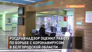 Росдравнадзор оценил работу по борьбе с коронавирусом в Белгородской области