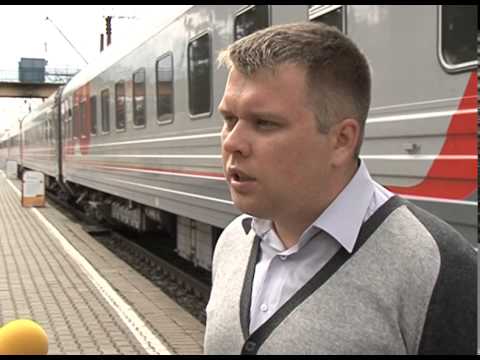 Поезд-музей в Старом Осколе