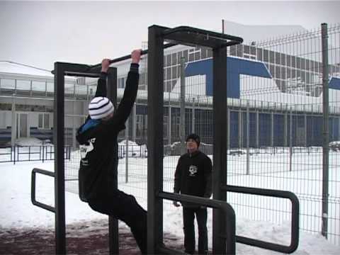 Чернянские воркаутеры готовятся к показательным выступлениям