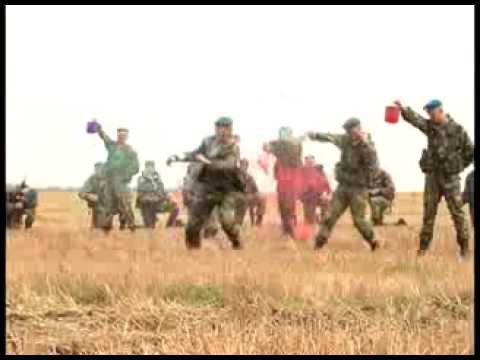 В Прохоровском районе десантировались бойцы ВДВ и бронетехника