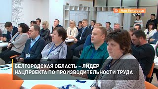 Белгородская область – лидер нацпроекта по производительности труда