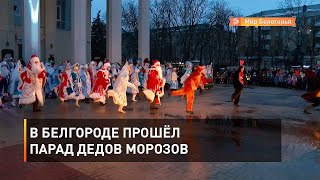 В Белгороде прошёл парад Дедов Морозов