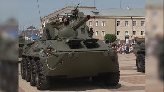 Военный парад в Валуйках