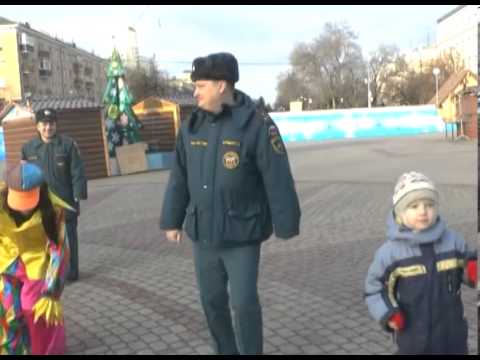 Белгородские спасатели напомнили детям правила пожбезопасности 