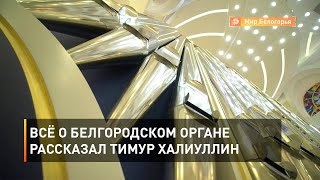 Всё о белгородском органе рассказал Тимур Халиуллин