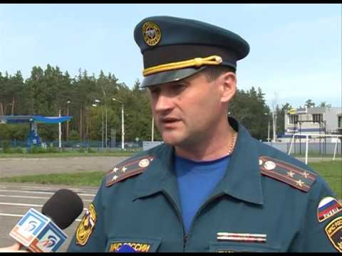 Соревнования белгородских пожарных