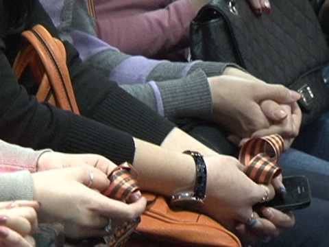 В областном центре прошла акция «Георгиевская ленточка»