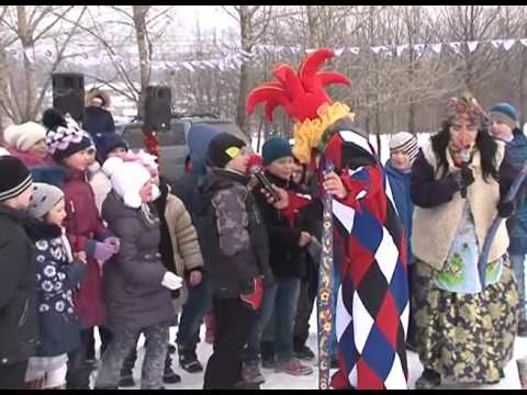 Зимние игры в ботаническом саду