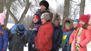 Валуянской школе подарили лыжи