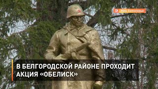 В Белгородской районе проходит акция «Обелиск»