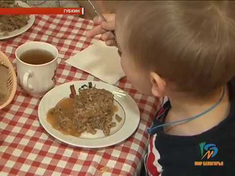 Новая паровая печь для губкинского детсада