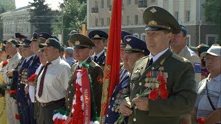 Праздничный митинг на Соборной площади