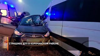 Страшное ДТП в Корочанском районе