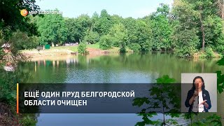 Ещё один пруд Белгородской области очищен