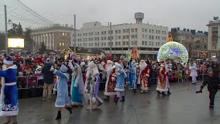 Открытие елки на Соборной площади Белгорода