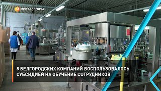 8 белгородских компаний воспользовалось субсидией на обучение сотрудников