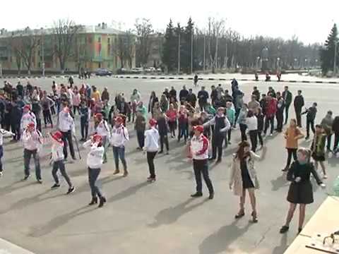 Общегородская зарядка в Губкине