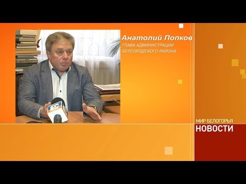 Анатолия Попкова назначили главой Белгородского района