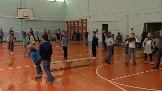 В школе №24 Старого Оскола отремонтировали спортзал