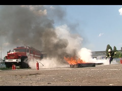 Лучшие пожарные Белгородской области