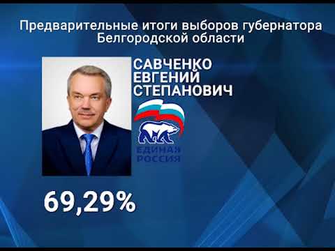 Итоги выборов в Белгородской области