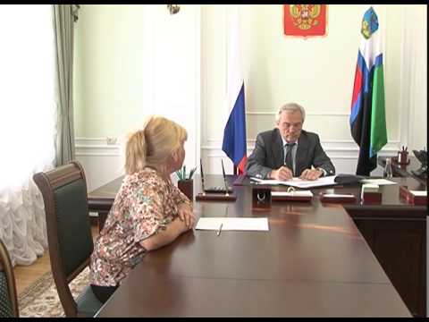 Губернатор Белгородской области Евгений Савченко провел прием граждан