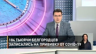 184 тысячи белгородцев записались на прививку от COVID-19