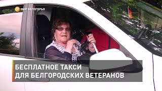 Бесплатное такси для белгородских ветеранов
