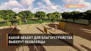 Какой объект для благоустройства выберут яковлевцы